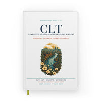 Thumbnail for Charlotte Douglas International Airport (CLT) design on white notebook