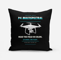 Thumbnail for DJI P4 Multispectral design on black pillow