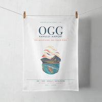 Thumbnail for Kahului Airport (OGG) design on white towel