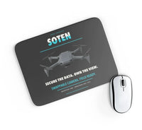 Thumbnail for ACSL SOTEN design on black rectangle mouse pad