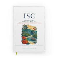 Thumbnail for Painushima Ishigaki Airport (ISG) design on white notebook