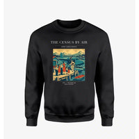 Thumbnail for VINTAGE G4416 - The Census By Air - Designed Sweatshirts design on black