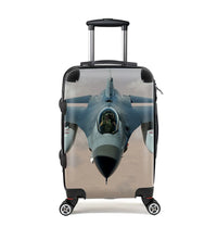 Thumbnail for Cruising Fighter Jet 16 Cabin Size aviation design luggage, durable shell construction.