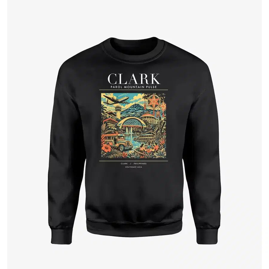 CLARK - Poster - Sweatshirt - Black