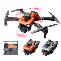 Thumbnail for Side view of K6 MAX Drone: 4K HD Triple-Camera Quadcopter with 4-Way Obstacle Avoidance, Optical Flow Positioning & Remote Co.