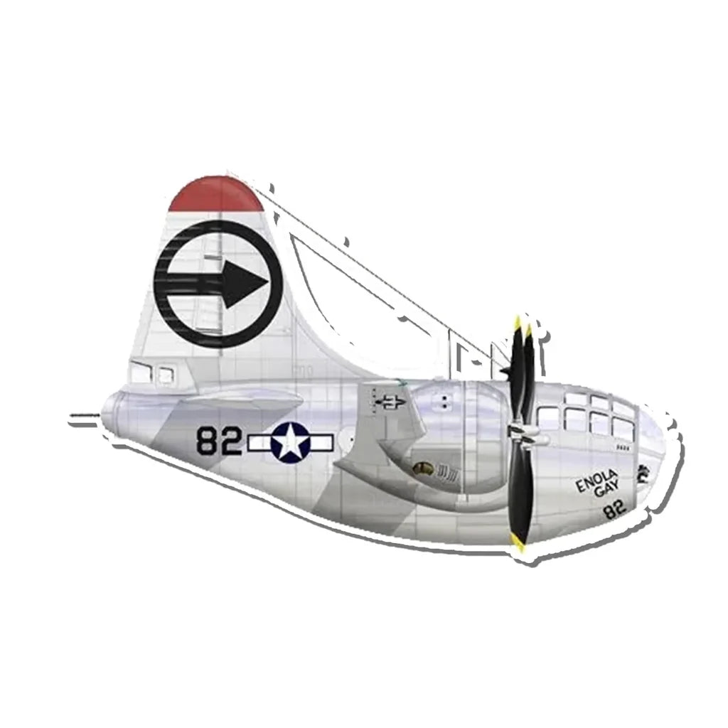 B-29 Superfortress Bomber Airplanes sticker, Wide 6cm (2.3inches)