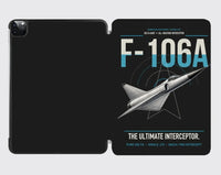 Thumbnail for F-106A Delta Dart design on black ipad tablet case