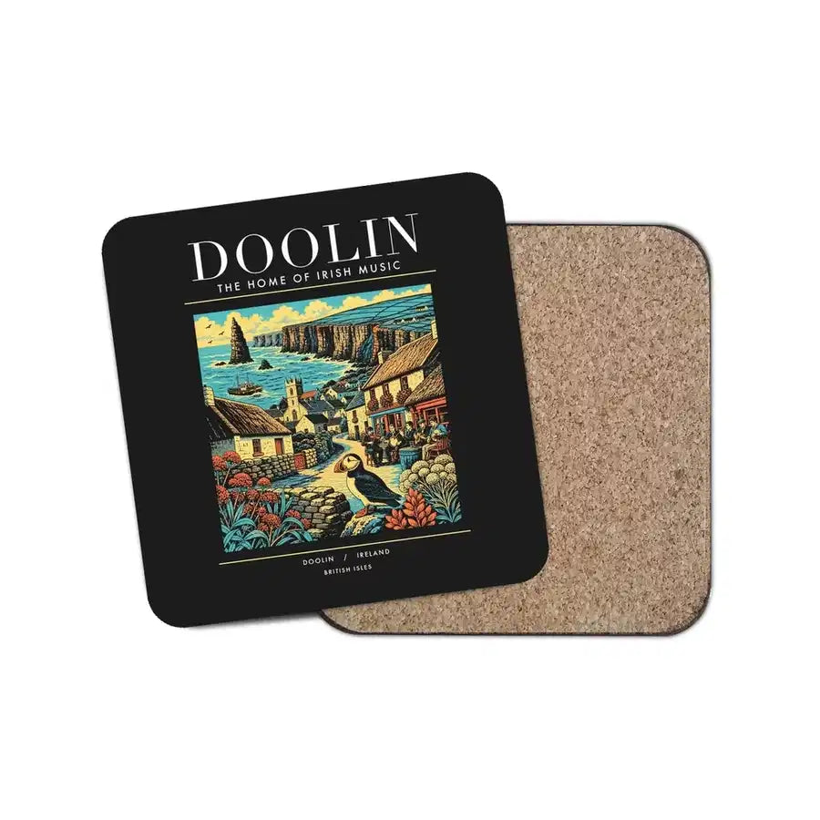 DOOLIN - Poster - Coaster - Black