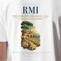 Thumbnail for Federico Fellini International Airport (RMI) double-side t-shirt design close-up cover