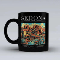 Thumbnail for SEDONA - Poster - Mug - Black