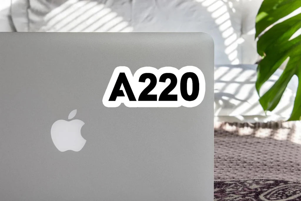 Airbus A220 Sticker - view 3