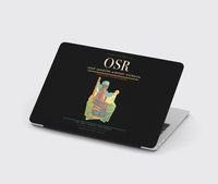 Thumbnail for Leoš Janáček Airport Ostrava (OSR) design on black MacBook case
