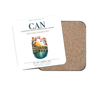 Thumbnail for Guangzhou Baiyun International Airport (CAN) design on white 1 piece coaster