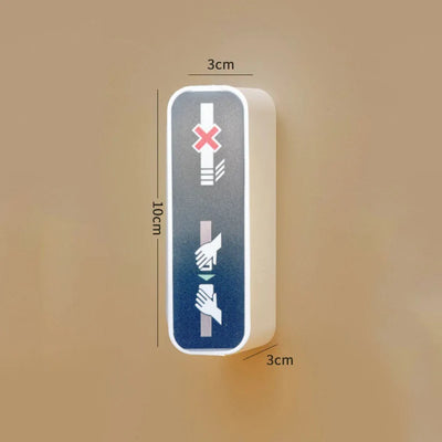 Airplane Seat Belts Light Fridge aviation design magnet in strong neodymium core.