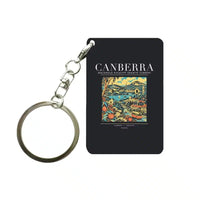 Thumbnail for CANBERRA - Poster - Key Chain - Black