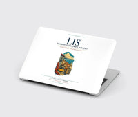 Thumbnail for Lisbon Humberto Delgado Airport (LIS) design on white MacBook case