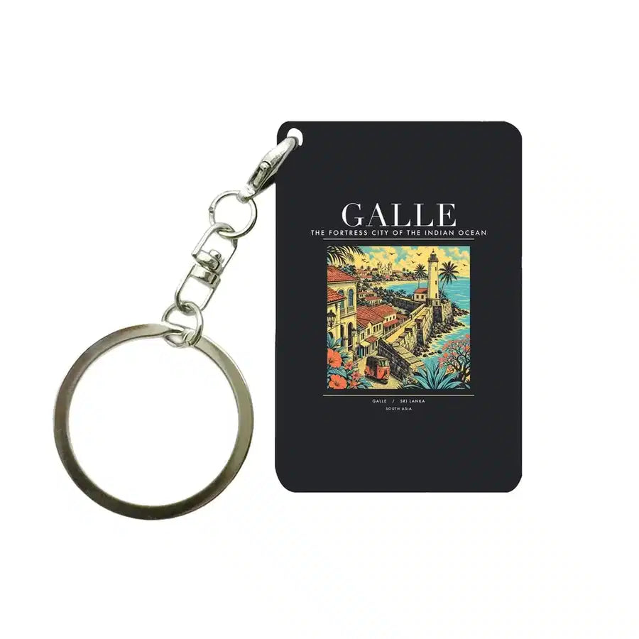 GALLE - Poster - Key Chain - Black
