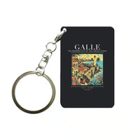 Thumbnail for GALLE - Poster - Key Chain - Black