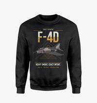 Thumbnail for F-4D Phantom II design on black sweatshirt