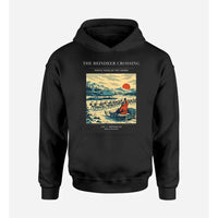 Thumbnail for VINTAGE G4350 - The Reindeer Crossing - Premium Hoodie design on black premium