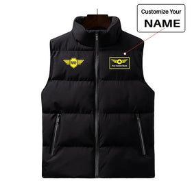 Born To Fly & Badge Puffy Vests