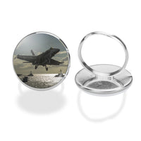 Thumbnail for Deparing Jet from Sea Base aviation ring in stainless steel.