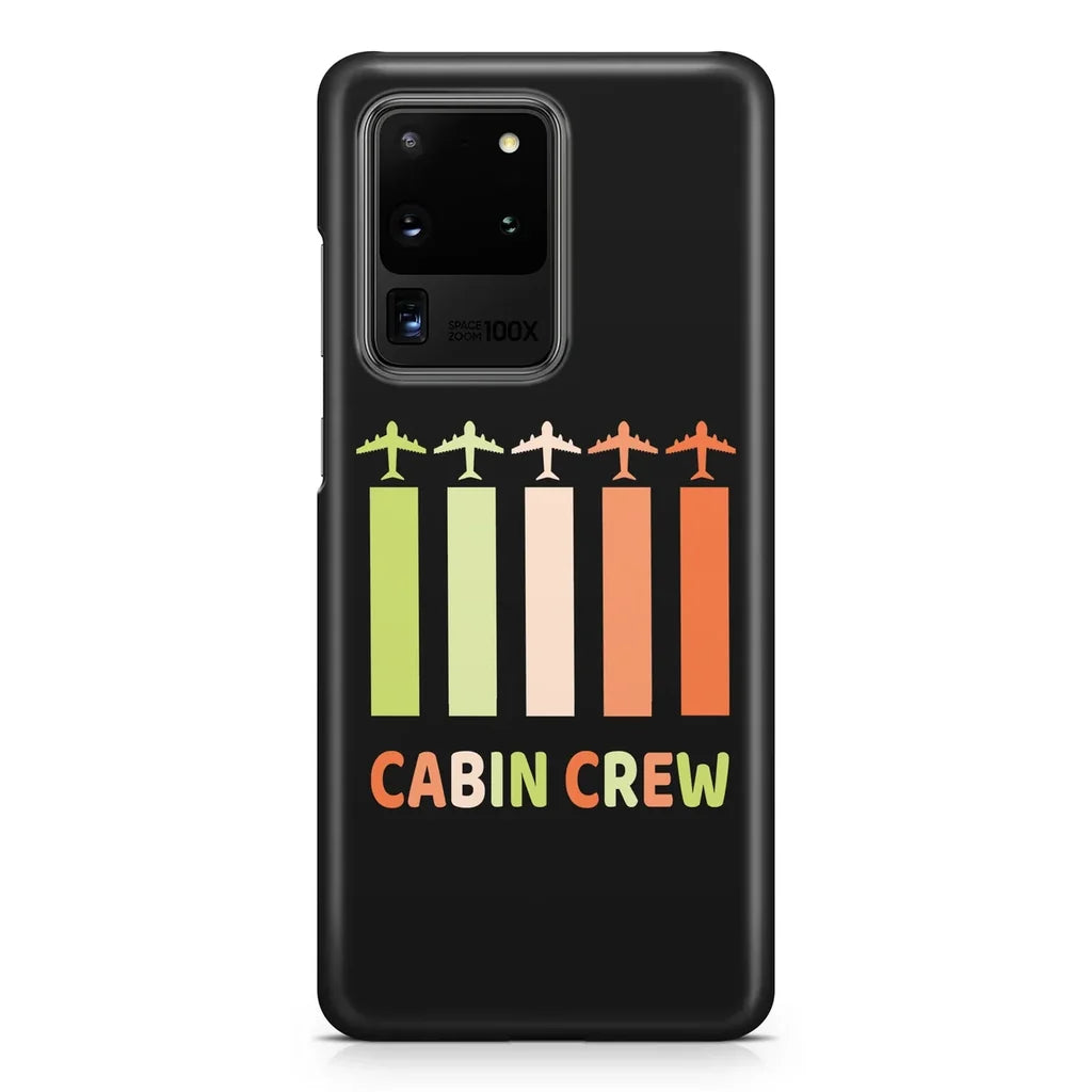 Colourful Cabin Crew Samsung S & Note Cases aviation design on Samsung Galaxy S/Note case for Samsung Galaxy S/Note.