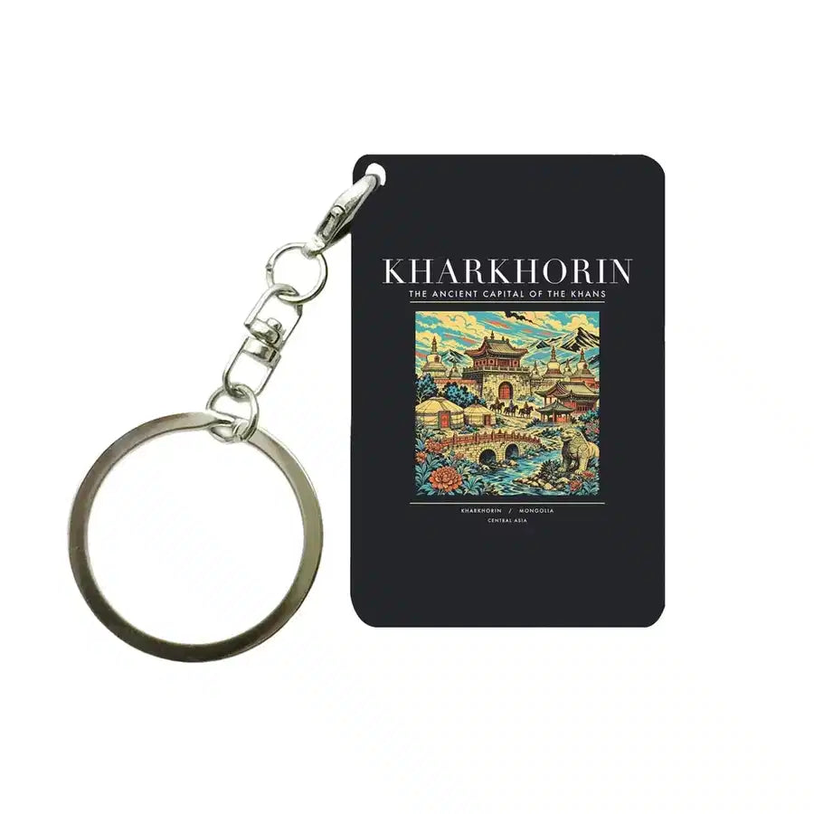 KHARKHORIN - Poster - Key Chain - Black