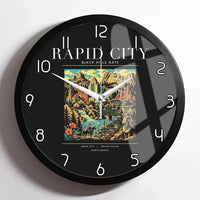 Thumbnail for RAPID CITY - Poster - Wall Clock Framed - Black