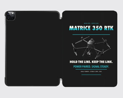 DJI Matrice 350 RTK design on black ipad tablet case