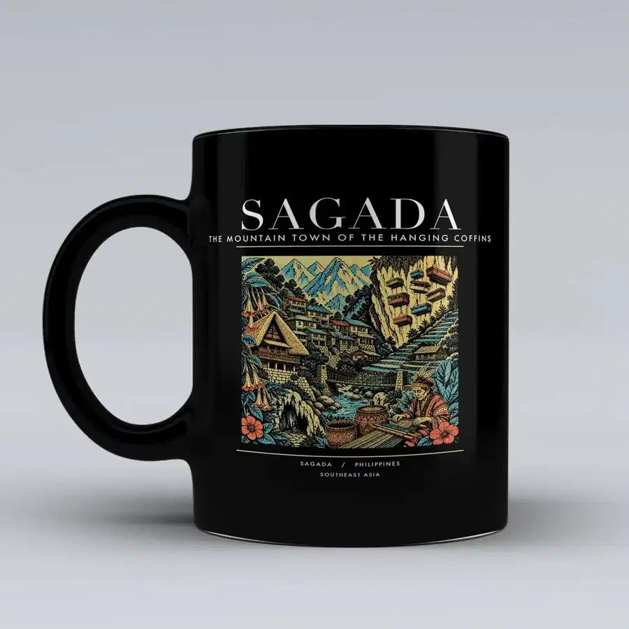 SAGADA - Poster - Mug - Black