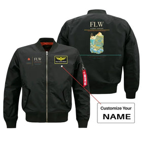 Flores Airport (FLW) Bomber Jacket