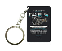 Thumbnail for PW4000-94 Key Chain design on black key chain