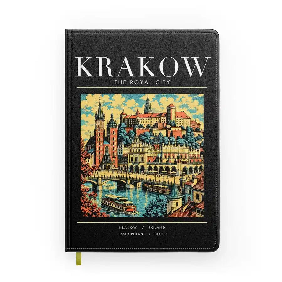 KRAKOW - Poster - Notebook - Black