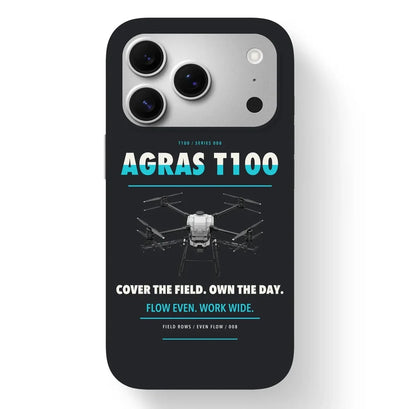 DJI Agras T100 Case design on black iphone case