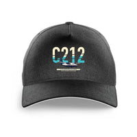 Thumbnail for CASA C-212-200 Aviocar design on black printed hat