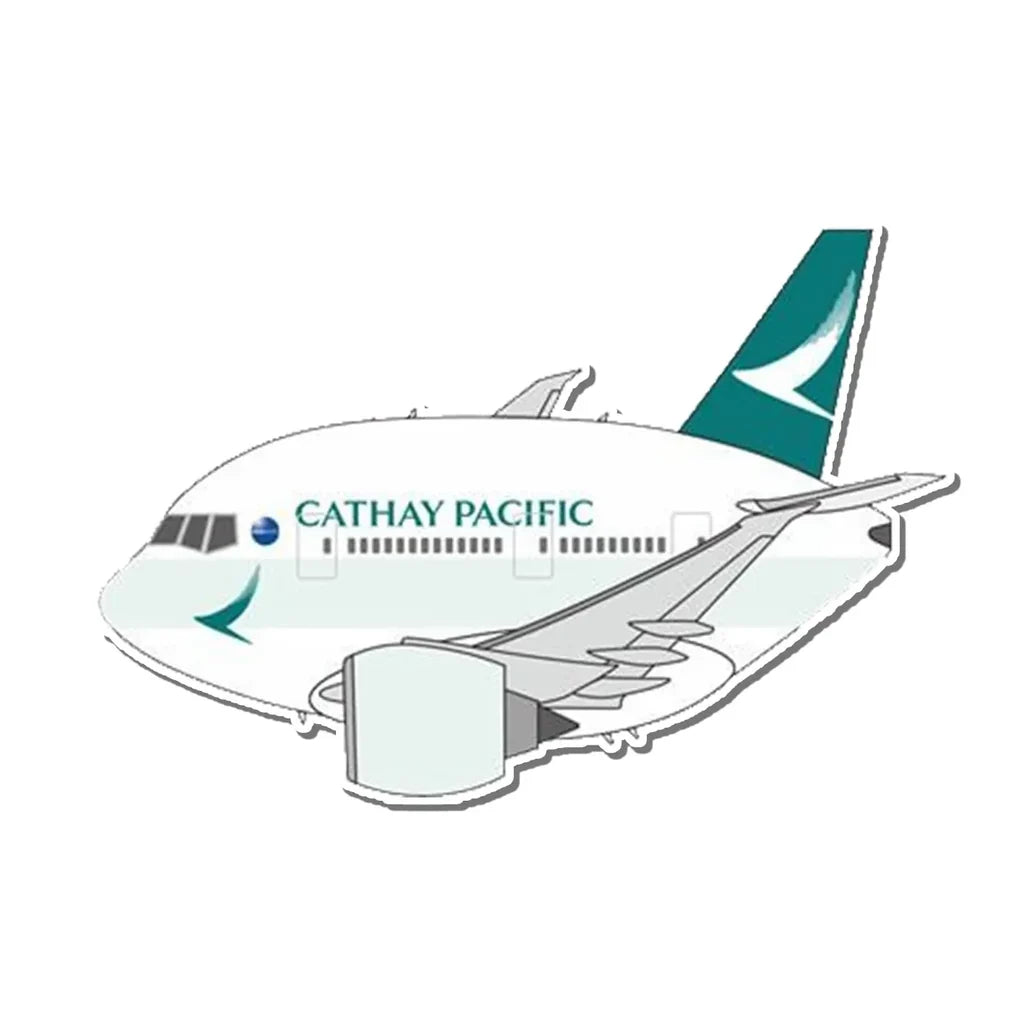 Cathay Pacific Boeing B777 Airplanes sticker, Wide 6cm (2.3inches)