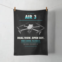 Thumbnail for DJI Air 3 design on black towel