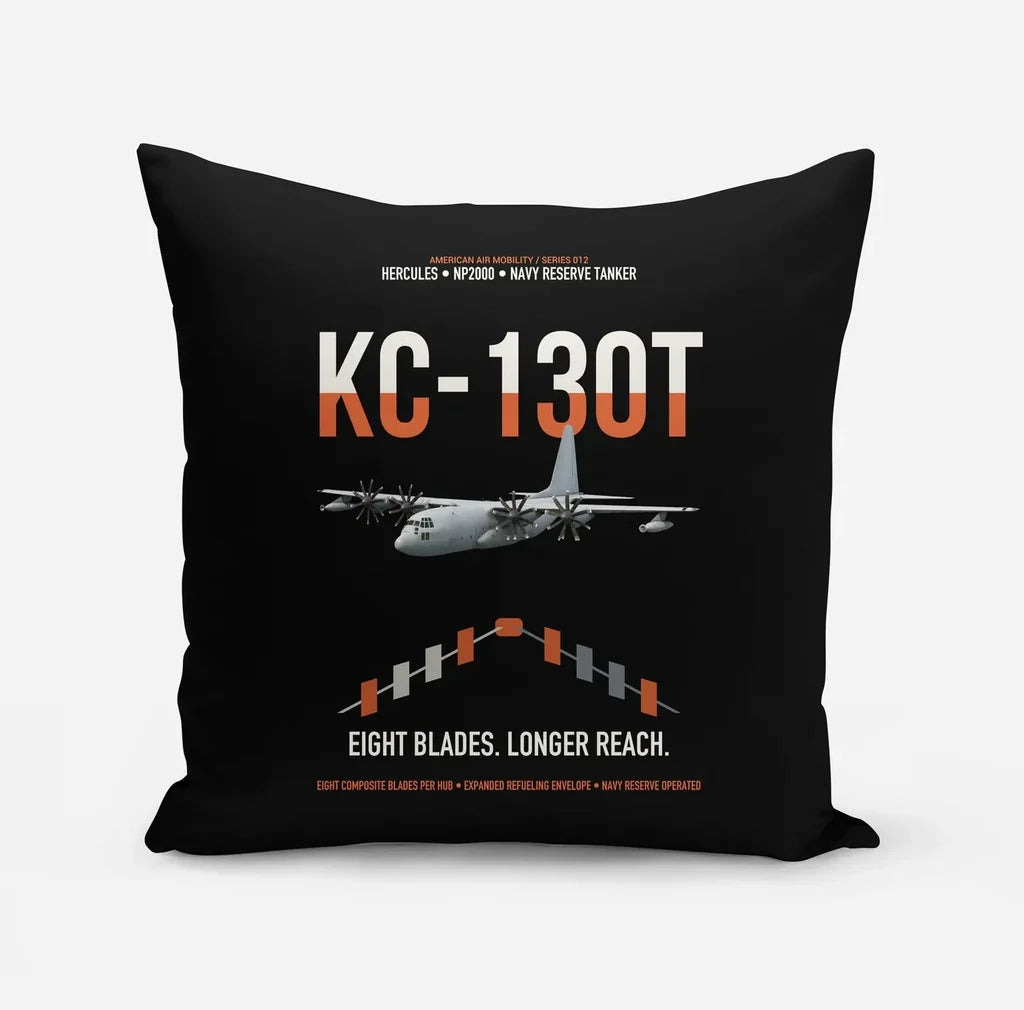 KC-130T NP2000 design on black pillow