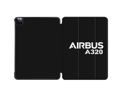 Airbus A320 & Text aviation design on iPad case for iPad.