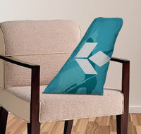 Thumbnail for Air Dolomiti Airlines aviation design on soft polyester filling aircraft tail pillow.