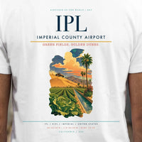 Thumbnail for Imperial County Airport (IPL) double-side t-shirt design close-up cover