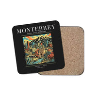 Thumbnail for MONTERREY - Poster - Coaster - Black