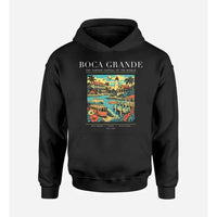 Thumbnail for BOCA GRANDE - Poster - Premium Hoodie - Black