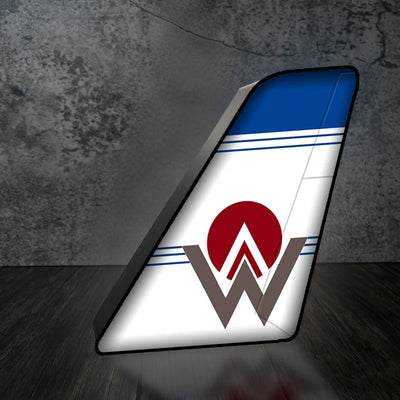 America West Airlines Led Aircraft Tail aviation themed 3D aircraft tail lamp, premium acrylic with LED.