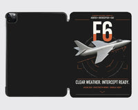 Thumbnail for Hawker Hunter F6 design on black ipad tablet case