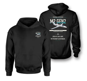 Double-Side Printing — Cessna Citation M2 Gen2 Double-Side Hoodie