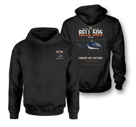 Double-Side Printing — Bell 505 Double-Side Hoodie