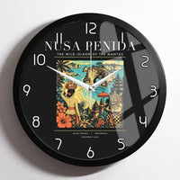 Thumbnail for NUSA PENIDA - Poster - Wall Clock Framed - Black