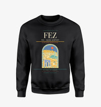 Thumbnail for Fes (FEZ) design on black sweatshirt